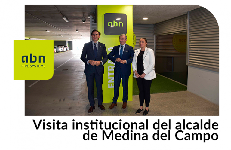 Visita institucional del alcalde de Medina del Campo D Guzmán Gómez