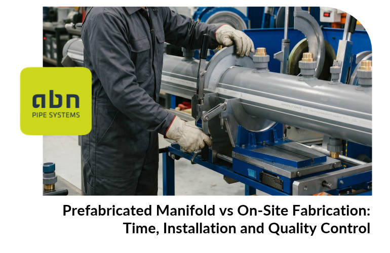 Prefabricated Manifold vs On Site Fabrication Time Installation and Quality Control